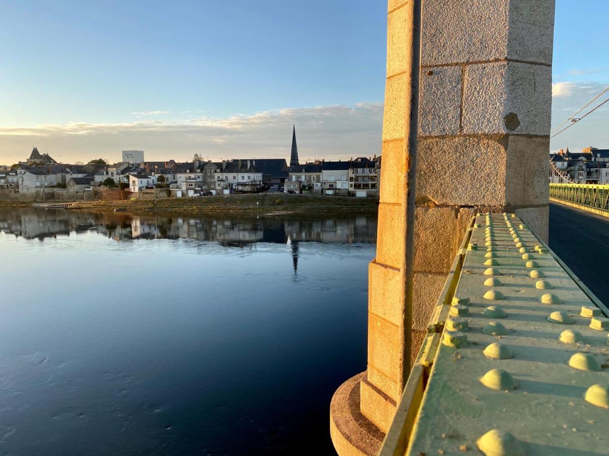 Gite Loirizon Vue Loire 4 Personnes Ingrandes  Exterior foto