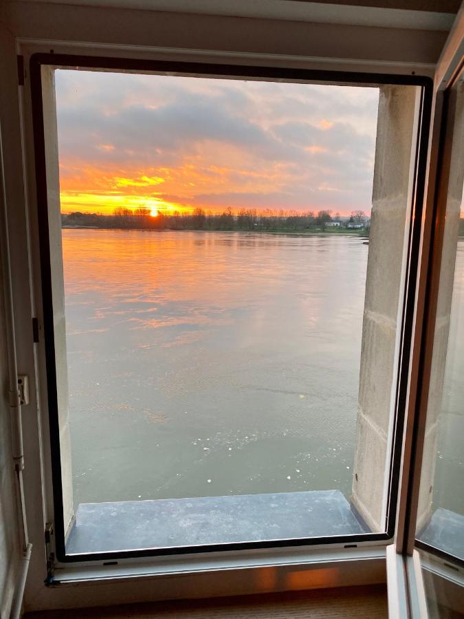 Gite Loirizon Vue Loire 4 Personnes Ingrandes  Exterior foto