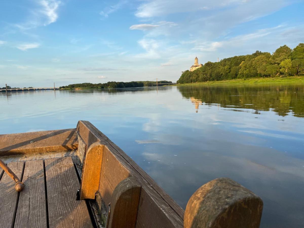 Gite Loirizon Vue Loire 4 Personnes Ingrandes  Exterior foto